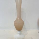 Pink opaline vase, 1970