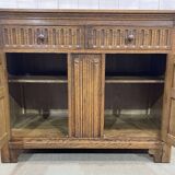 1950s English oak sideboard