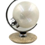 Murano glass spherical table lamp, Mazzega Italy 1970s