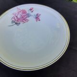 Plat creux  porcelaine Rose-Marie UML France