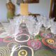 Crystal water glass