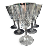 6 water glasses – Cristallerie de Nancy (1920-1934)