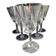 6 verres à eau – Cristallerie de Nancy (1920-1934)