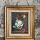 Oil on canvas W. Kerling still life with flowers