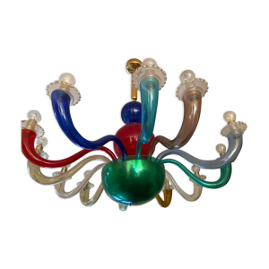 Lustre Venini par Giò Ponti