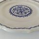 Gien plate – Rouen decor with tapered valances – Old stamp 1920