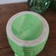 Green ceramic jug