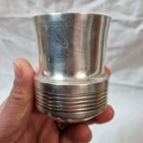 Timbale silver metal 1960