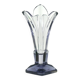 Art Deco vase, crystal, Moser, Czechoslovakia, 1930s