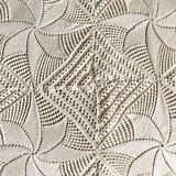 Vintage crochet bedspread for 2 people