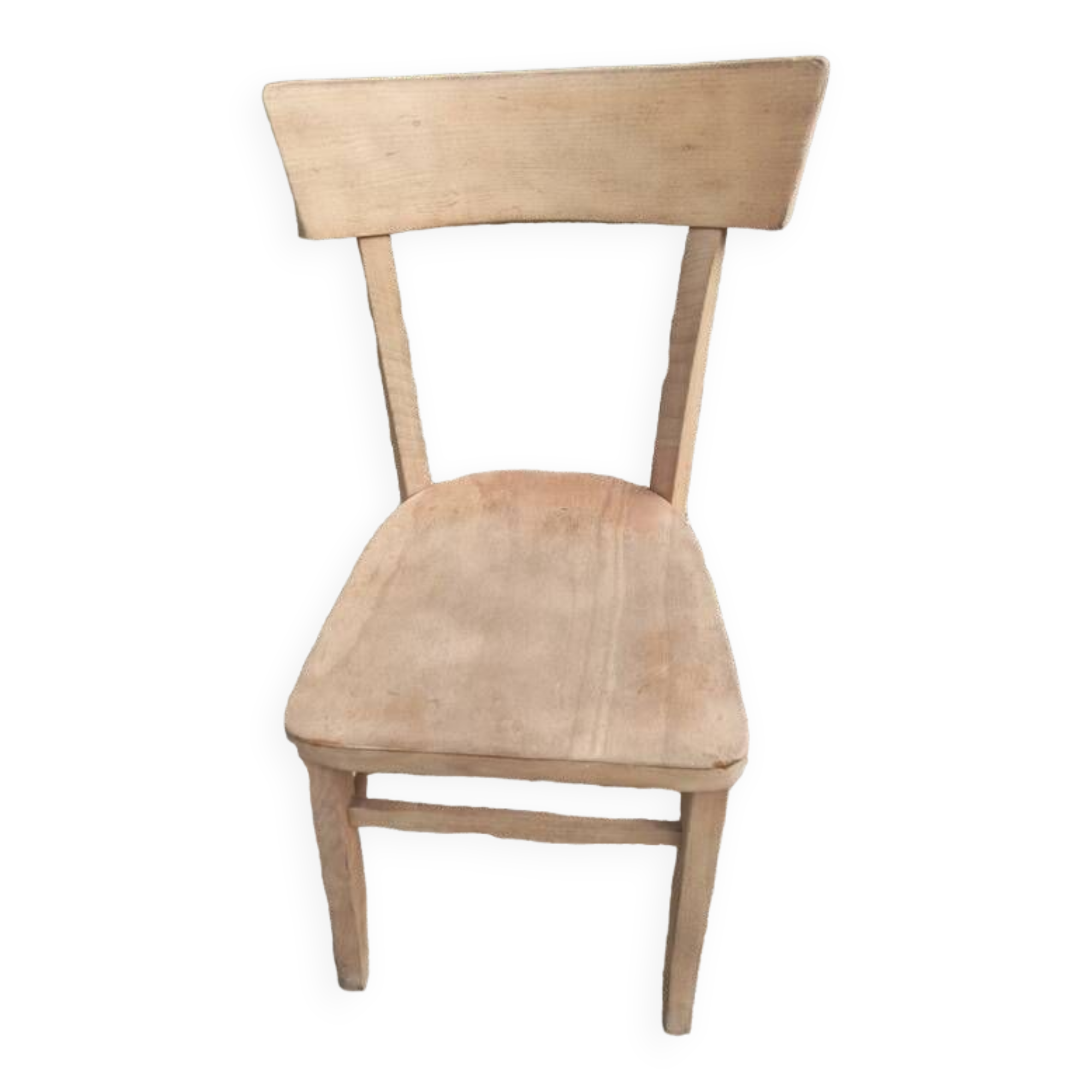 Solid wood bistro chair luterma air-gummed style