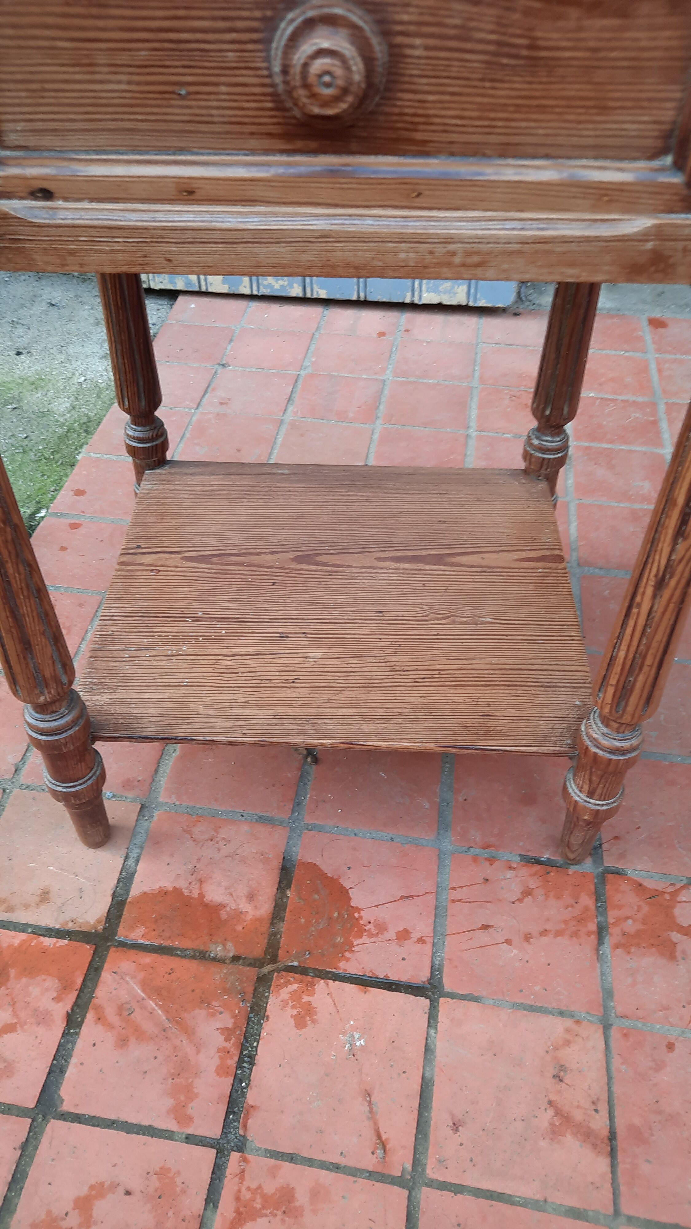 Art Deco style bedside table