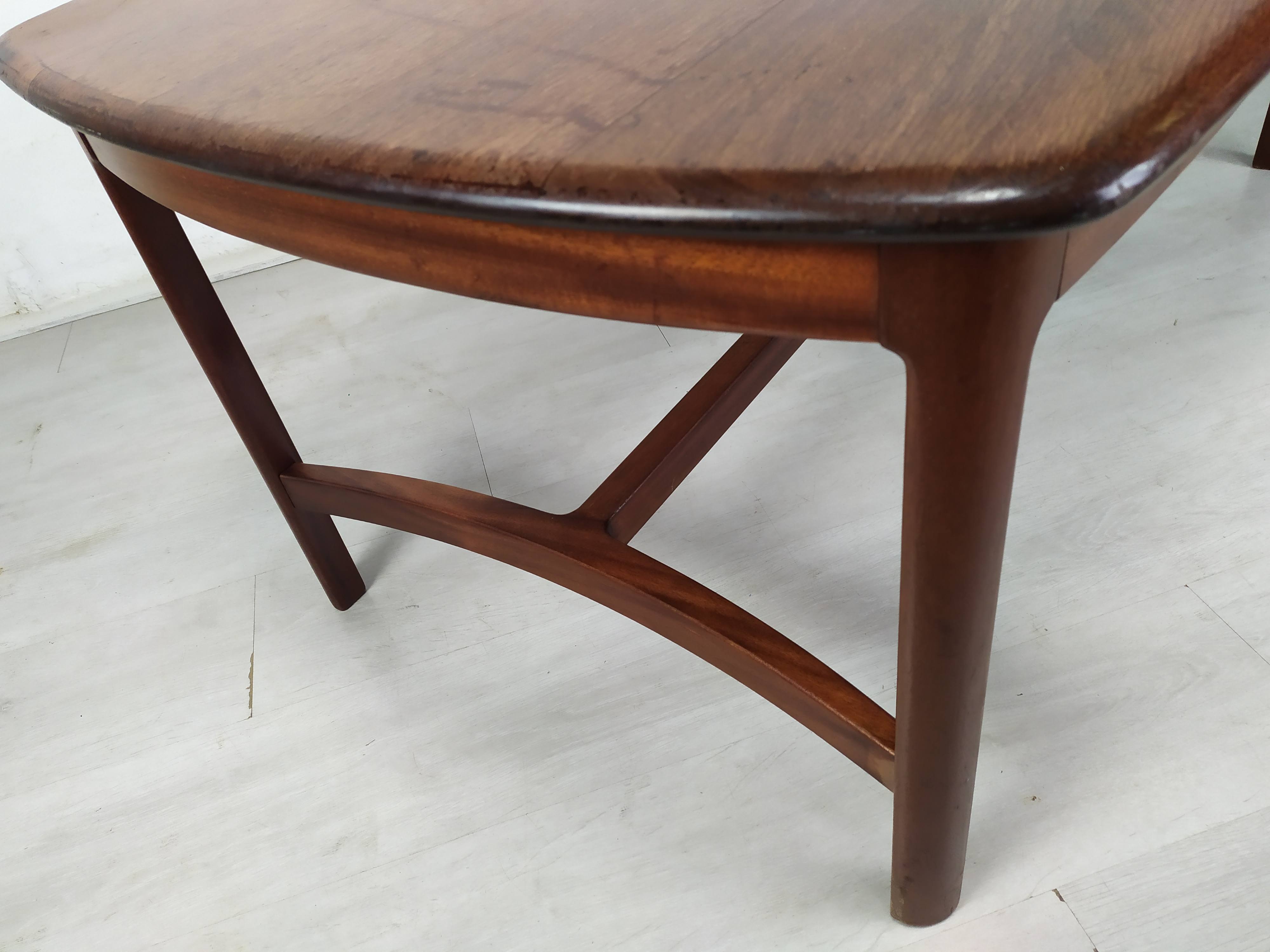 Scandinavian teak coffee table