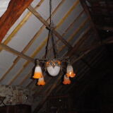 chandelier Rethondes glass paste