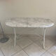 Table bistrot dessus marbre