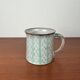 Tasse de poterie de studio allemande moderne du milieu du siècle par Monika Maetzel, années 1960