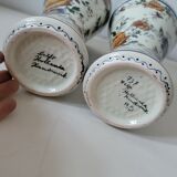 Duo de vases de Delft