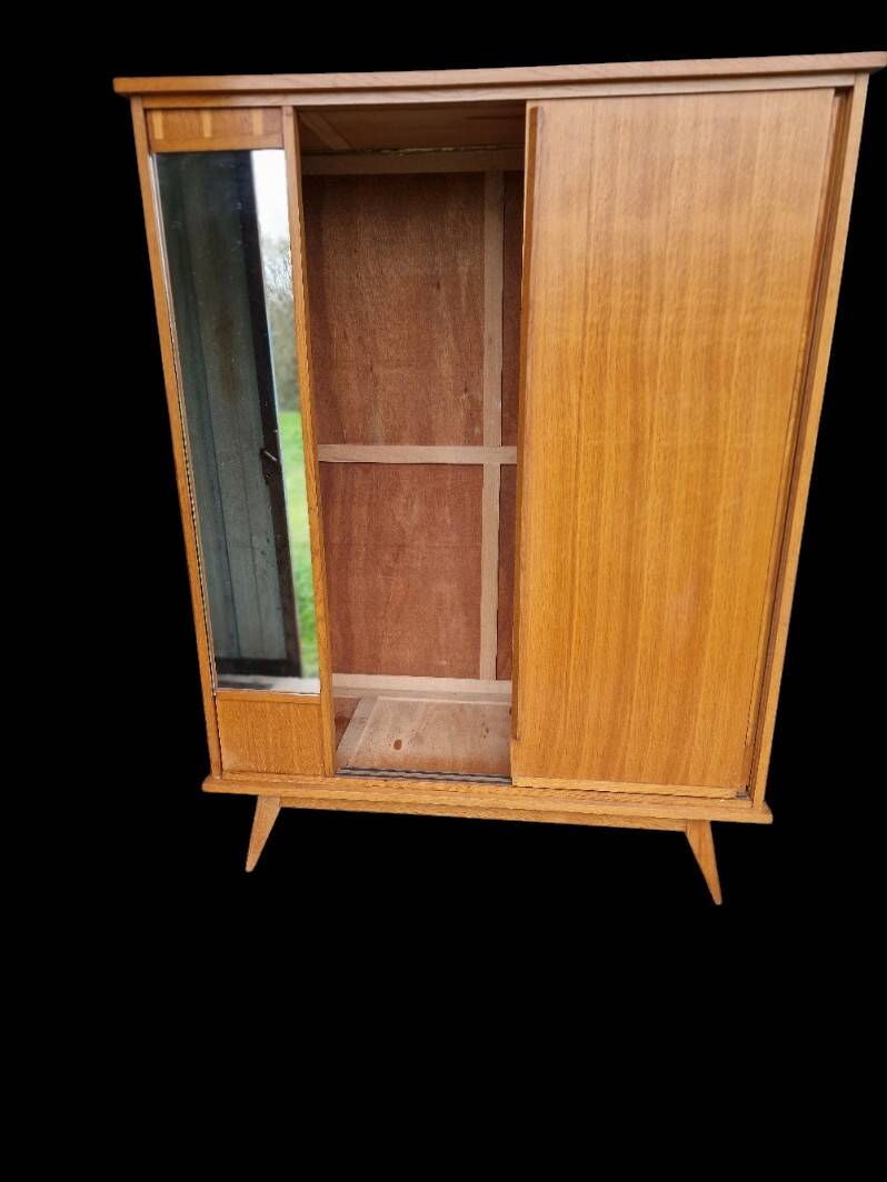 Armoire  pieds compas, vintage, années 60