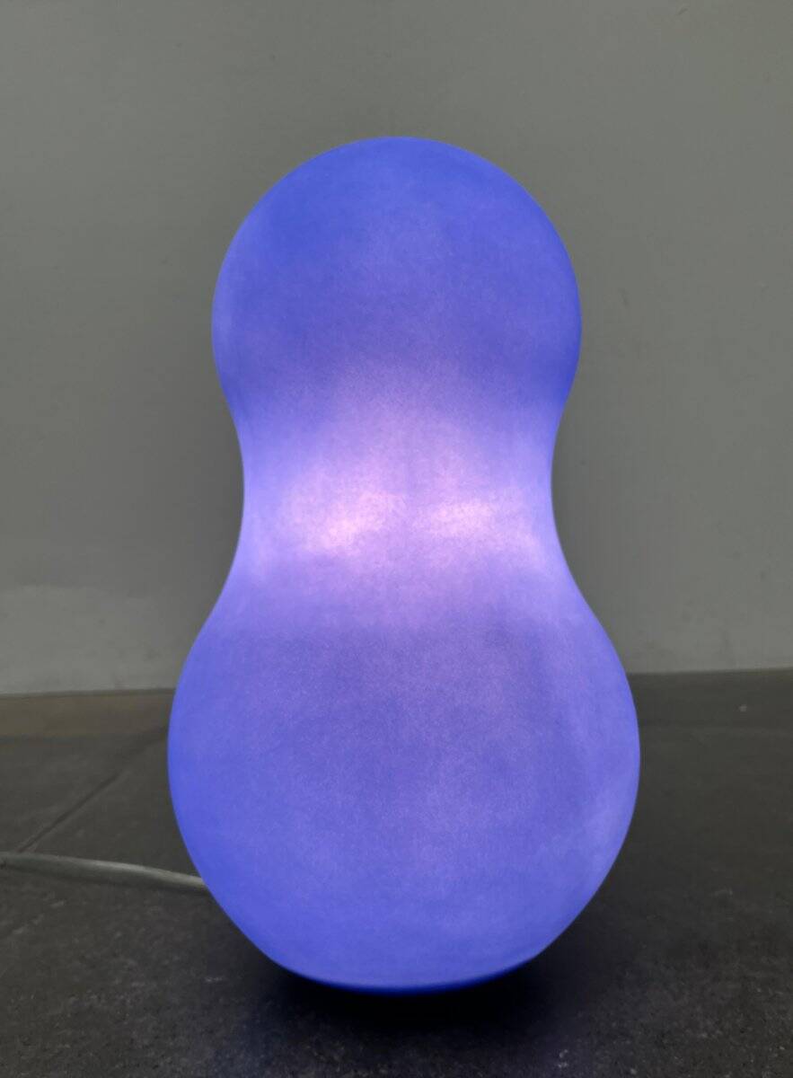 Postmodern balancing floor lamp model Penguin by Dominic Symons for Flötotto.