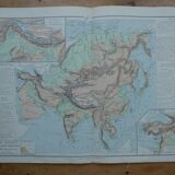 Map of Asia from 1884
