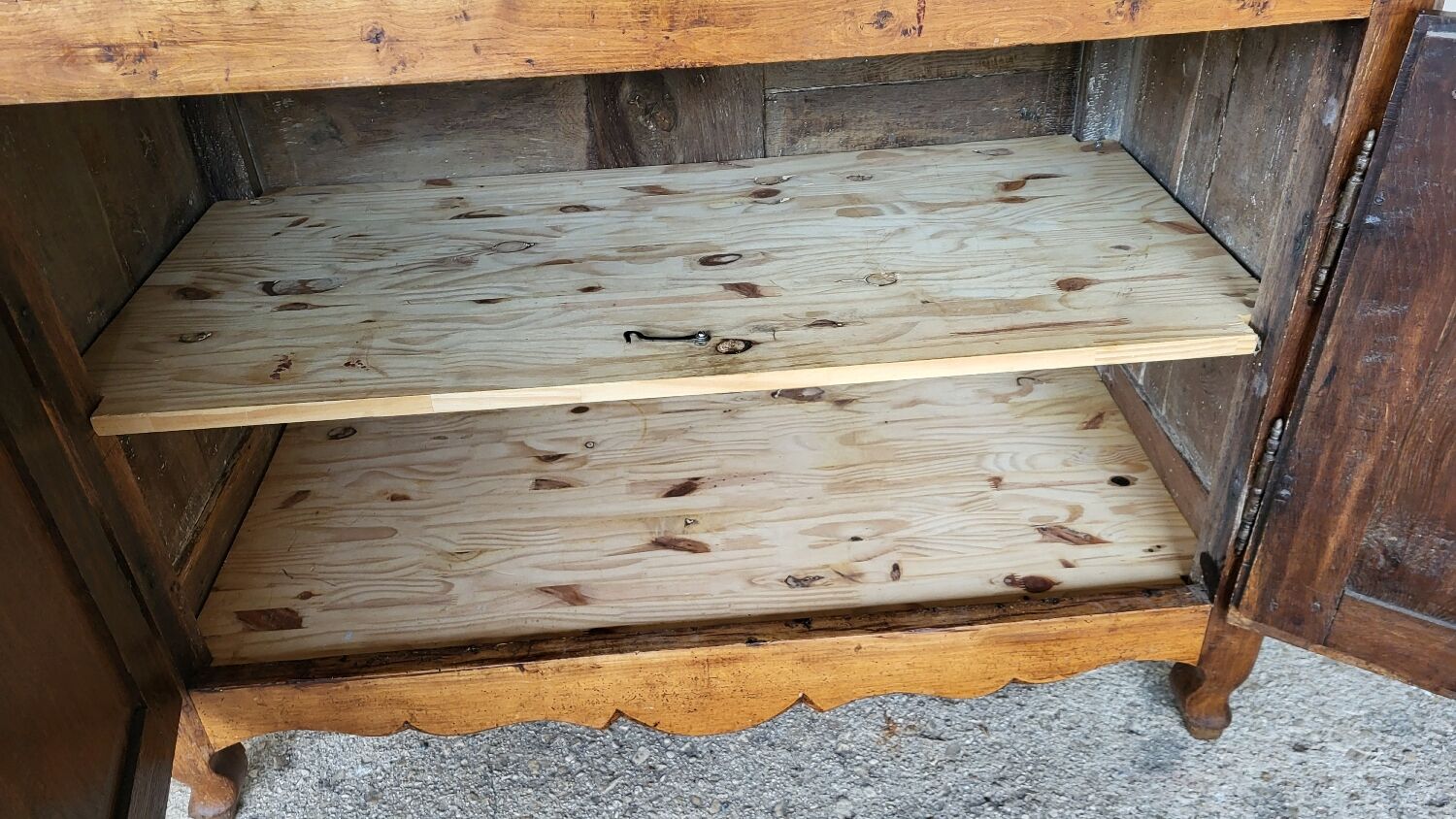 Low sideboard in solid oak