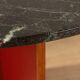 1960s marble dining table, Ø 110 cm