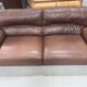 Roche bobois leather sofa