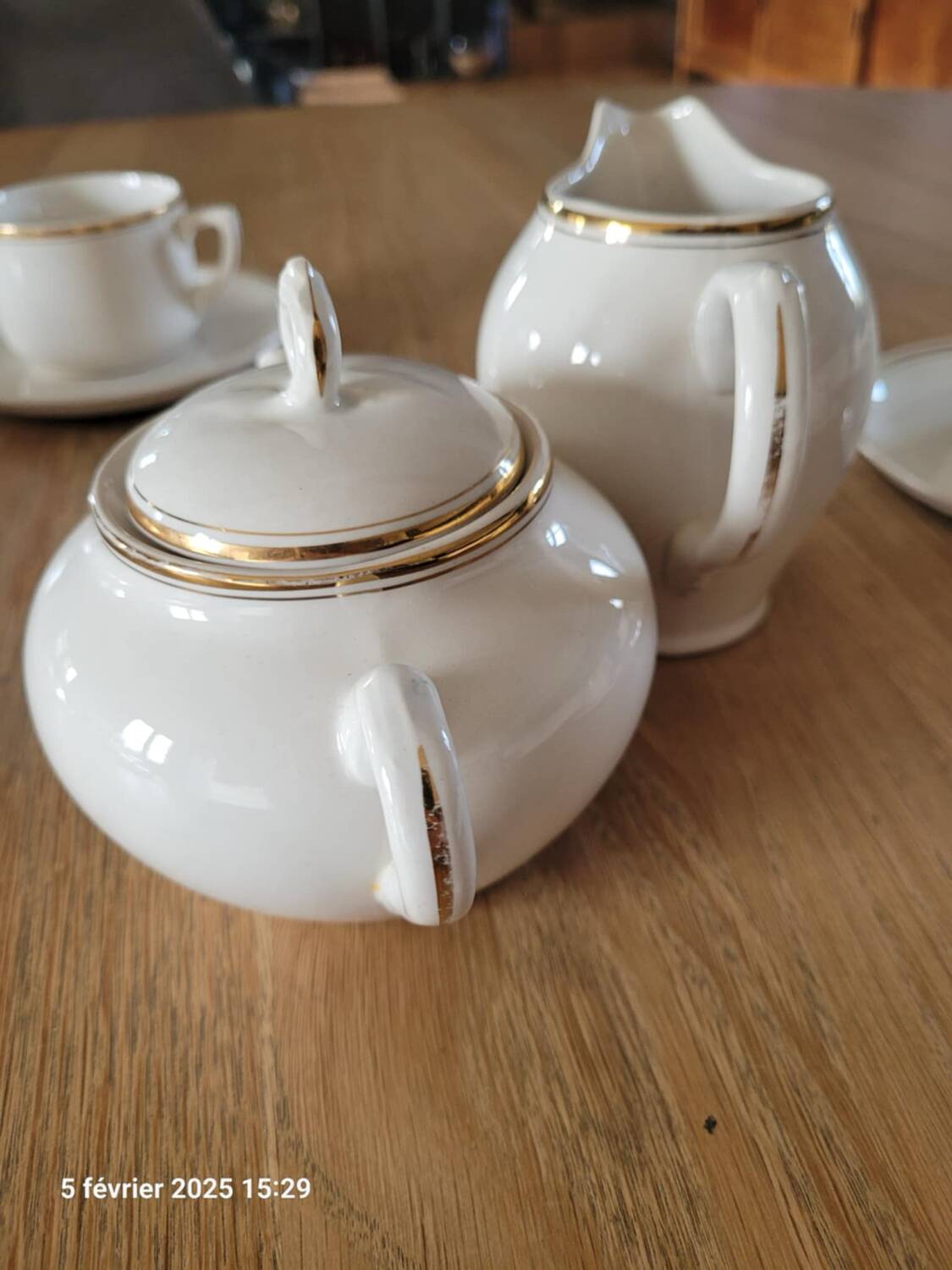 Porcelain coffee service