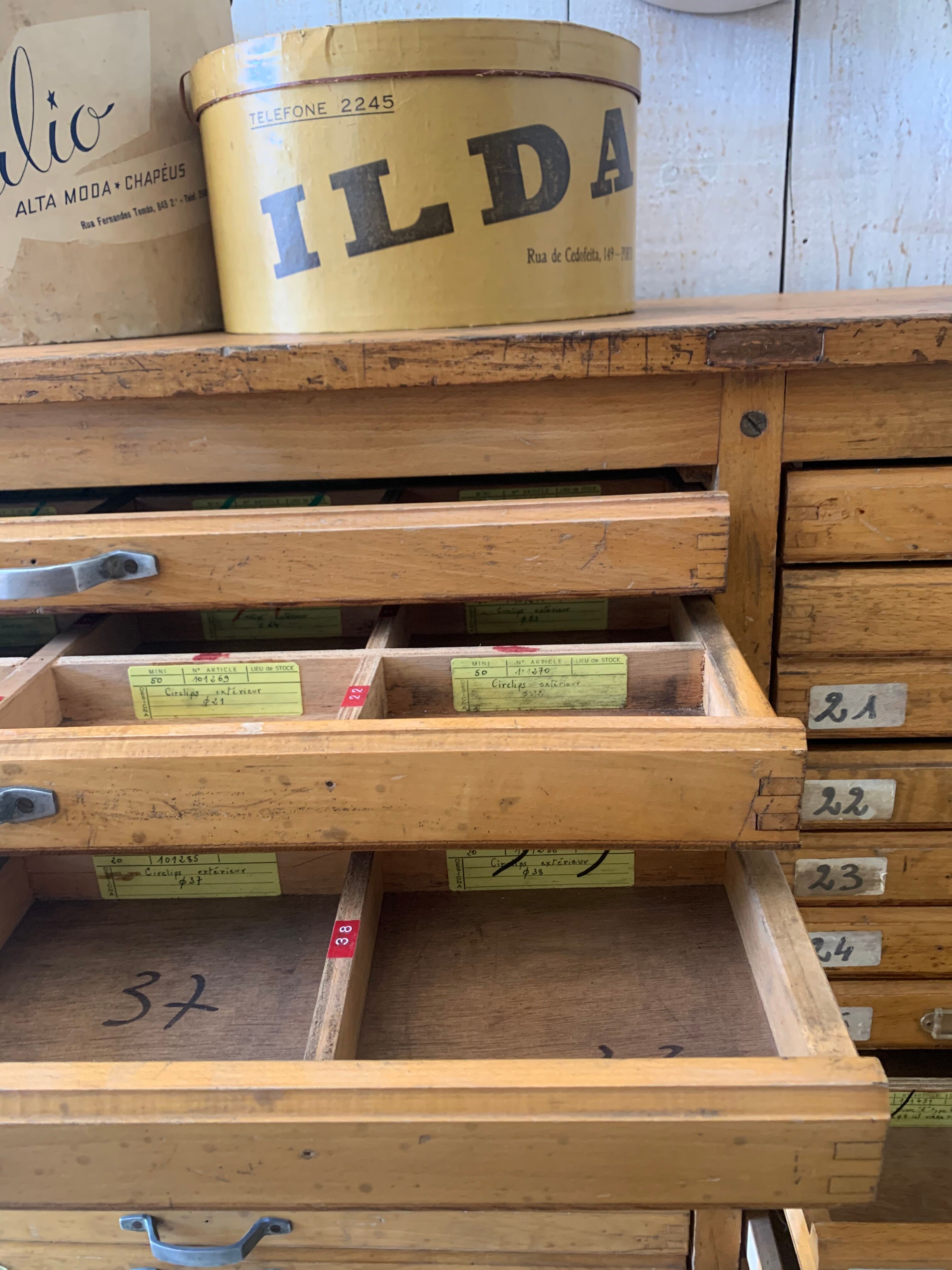 Old printer furniture