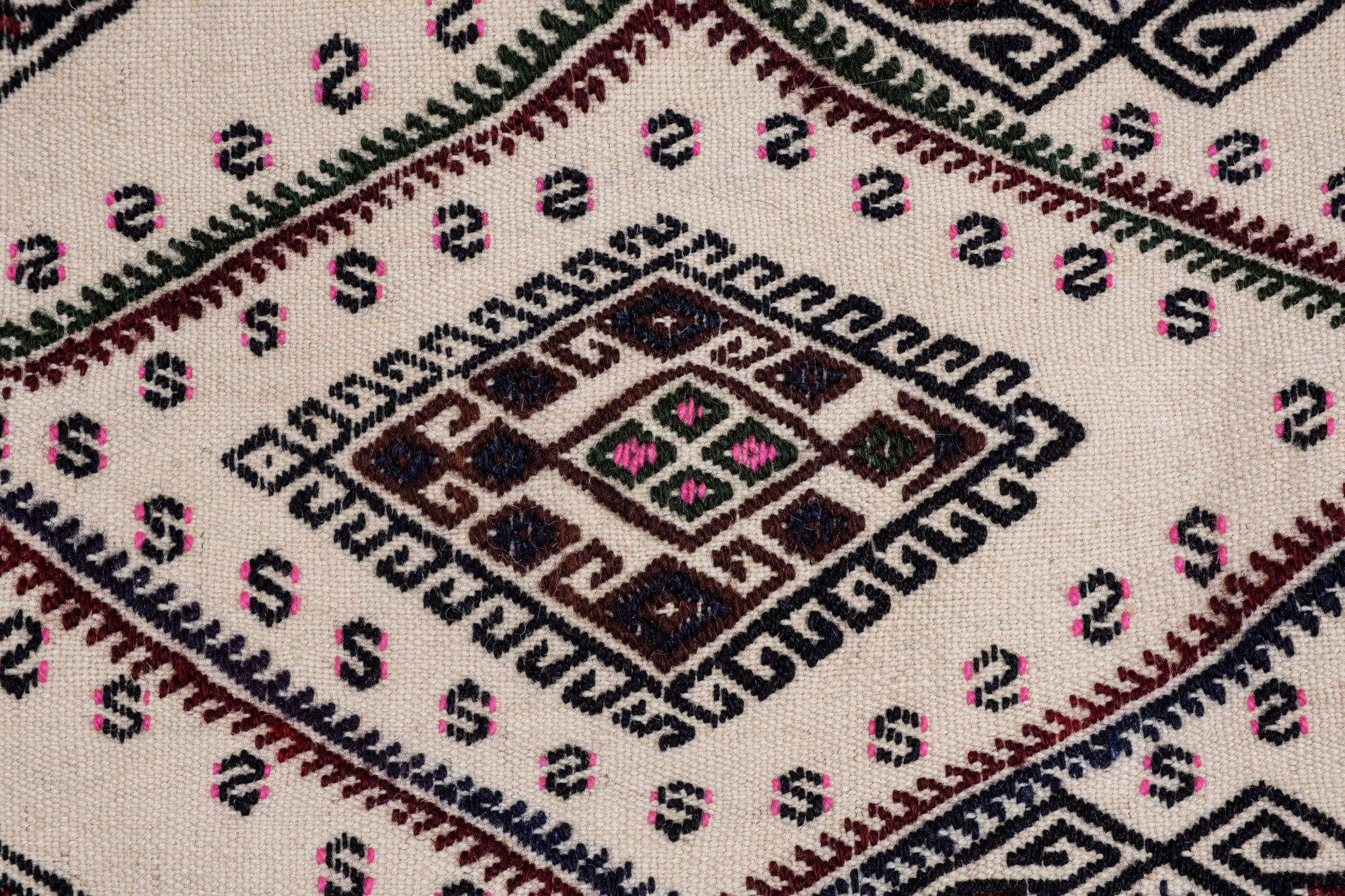 Vintage Turkish Jajim Kilim Runner Rug, 1970s 55 x 480 cm