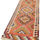 Turkish Handwoven Vintage Herki Kilim 100 cm x 345 cm