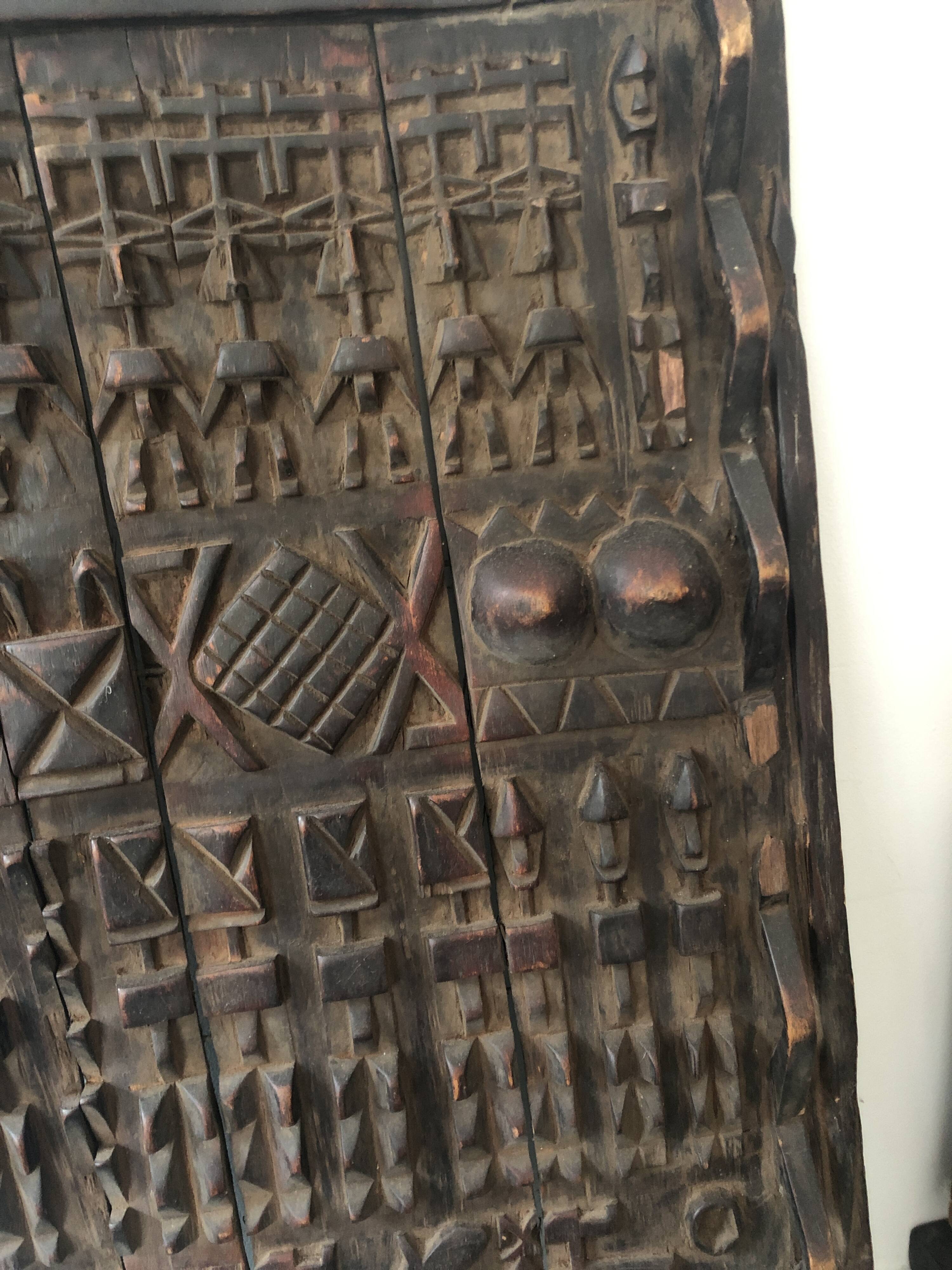 Ancient Dogon door