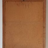 Vintage Oak Rectangular Mirror