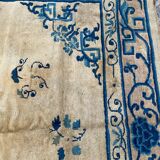 Tapis ancien chinois pékin fait main 194x260 cm