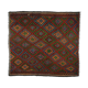 Anatolian handmade kilim rug 258 cm x 238 cm