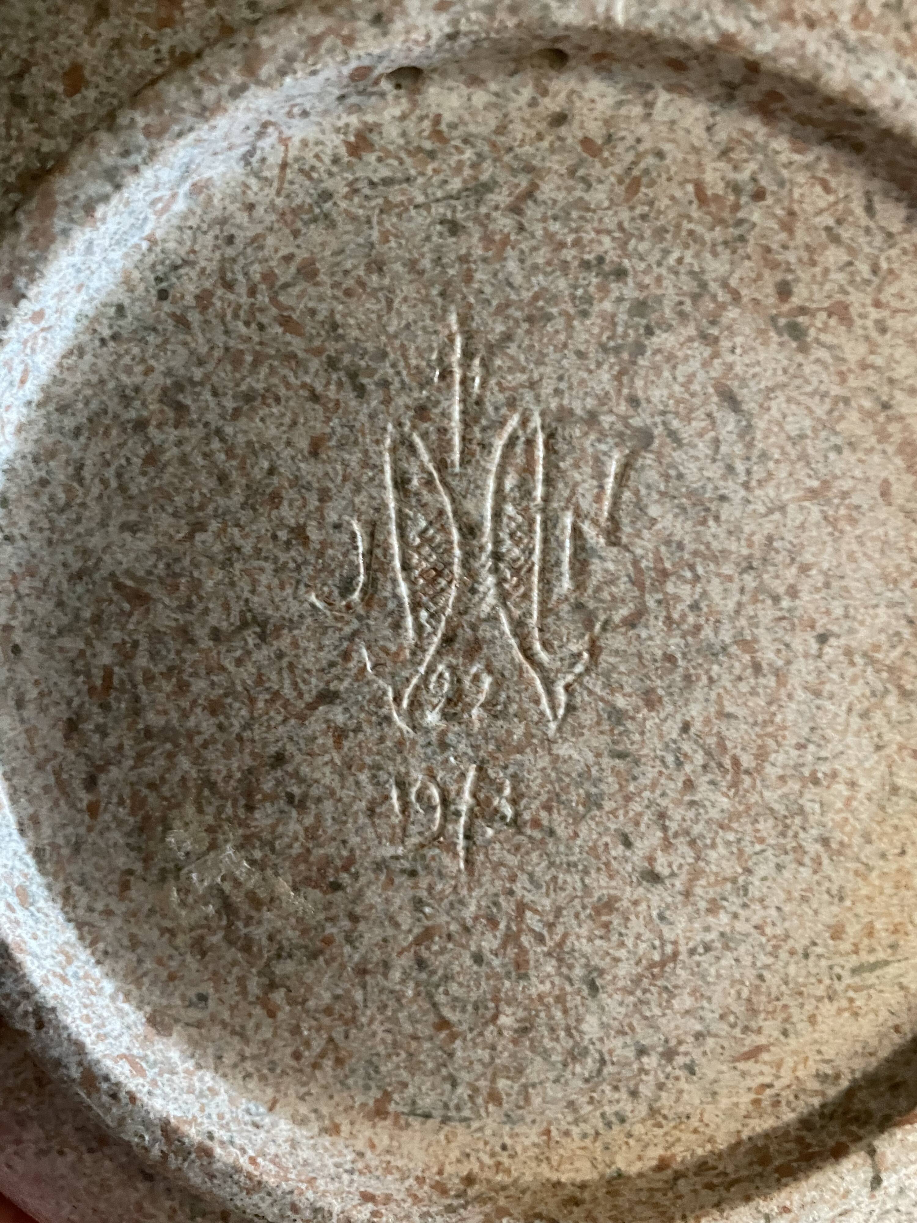 J.Farkas ceramic plate
