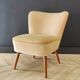 Mid century cocktail chair vintage
