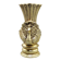 Antique Brass Peacock Vase, Home Decor, Modern Living Room Accent