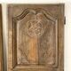 Pair of 18th century oak cabinet doors