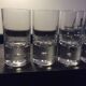 Series of 7 glasses Kosta Boda by Walter Hickman 70s