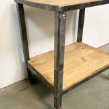 Industrial table on wheels, 1960s