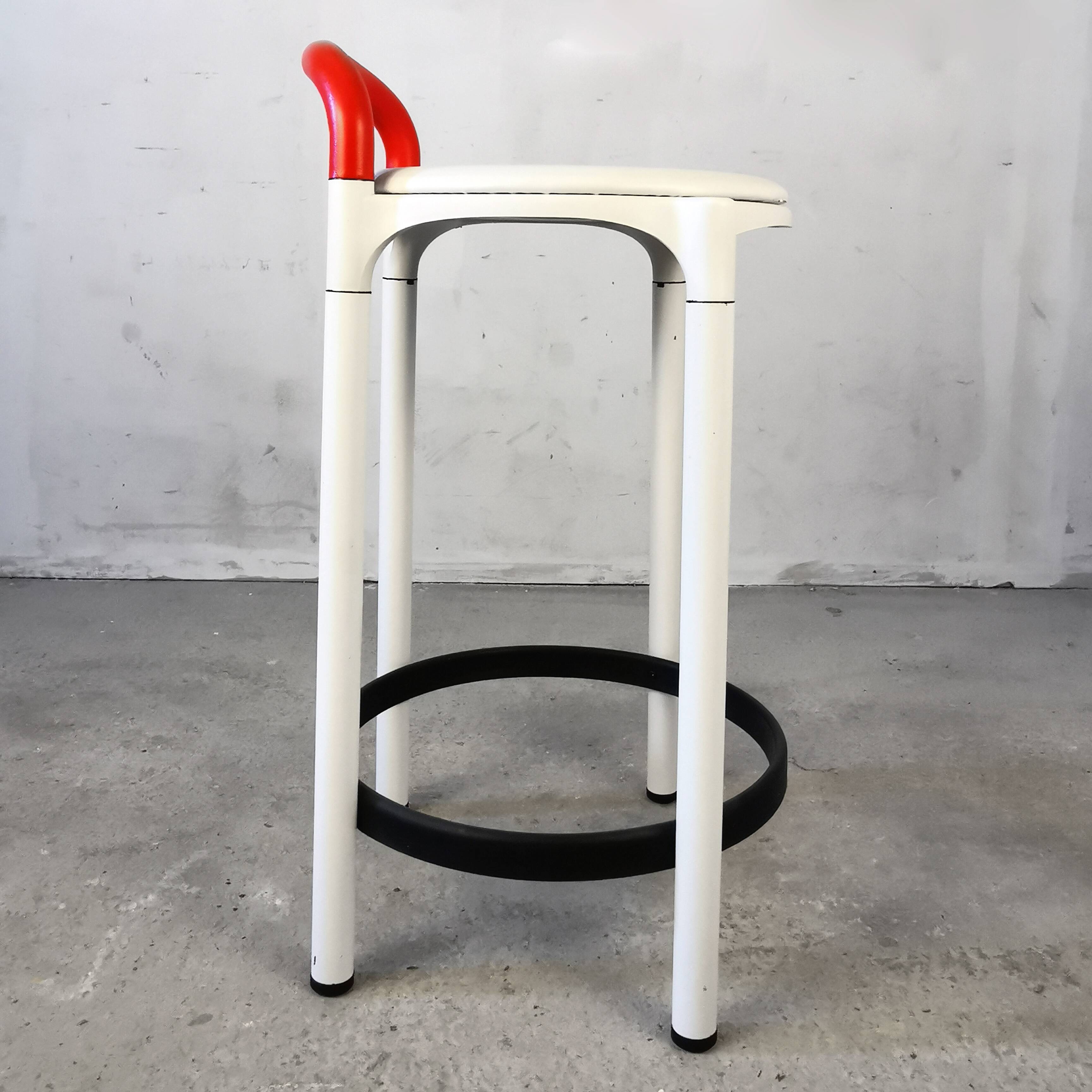 High tabouret "4823" by Anna Castelli Ferrieri, Kartell, 1986