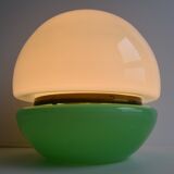Glass table lamp, by Štěpán Tabera for OPP Jihlava, 1970s.