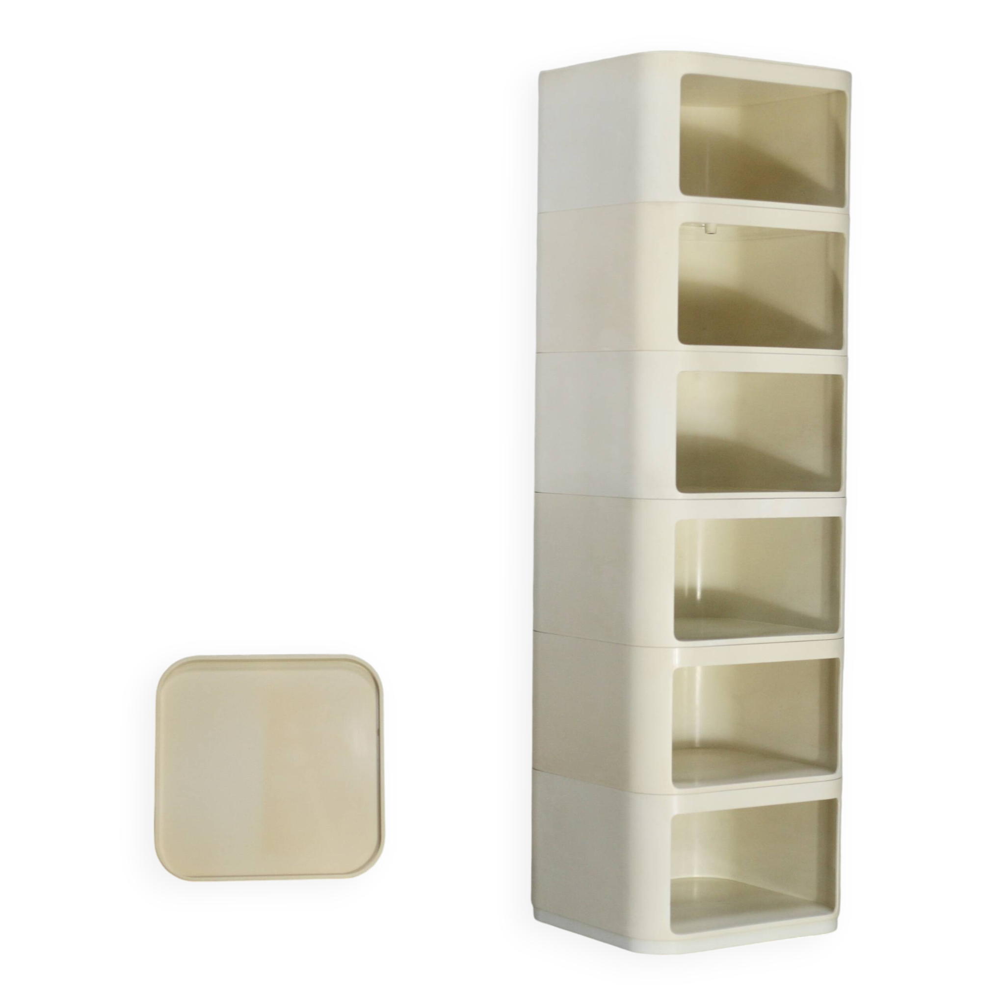 Anna Castelli, Kartell. Modules de rangements, Circa 1970