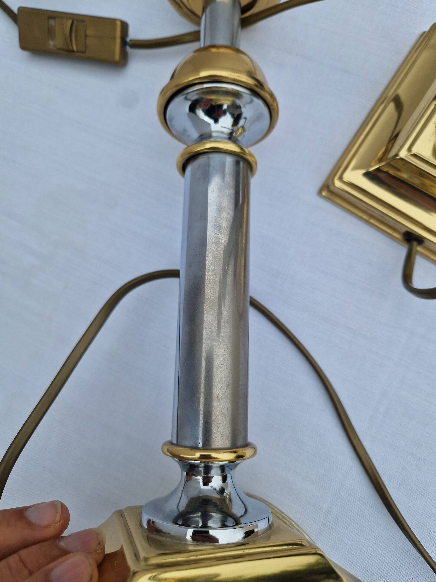 Lot De 2 Lampes Style Hollywoode Regency Marque Je Fassung