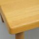 Square oak coffee table, 1960s