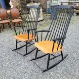 Pair of vintage rocking chairs from the 70s