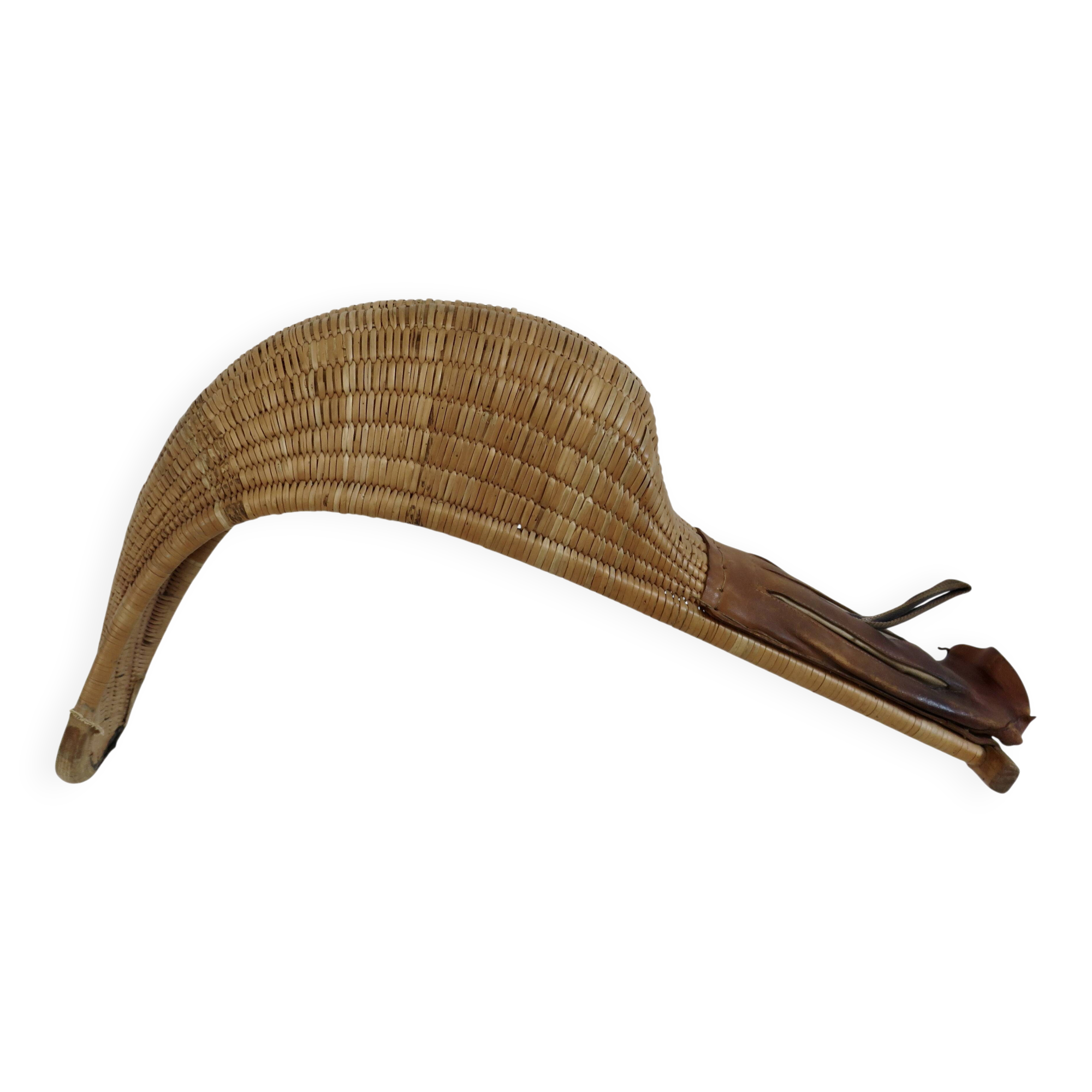 Old chistera, large glove, 62cm, Basque Country, cesta punta, jai alai