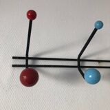 8 hanger hooks balls 66cm vintage 1960