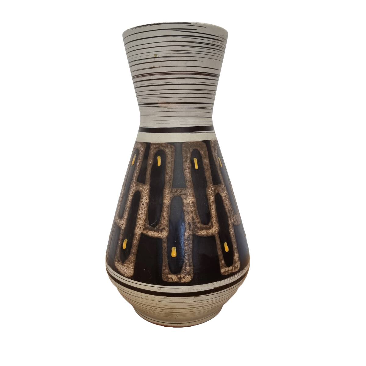 Vintage Vase West Germany Carstens Tonnieshof 1218 29, from the 1960s